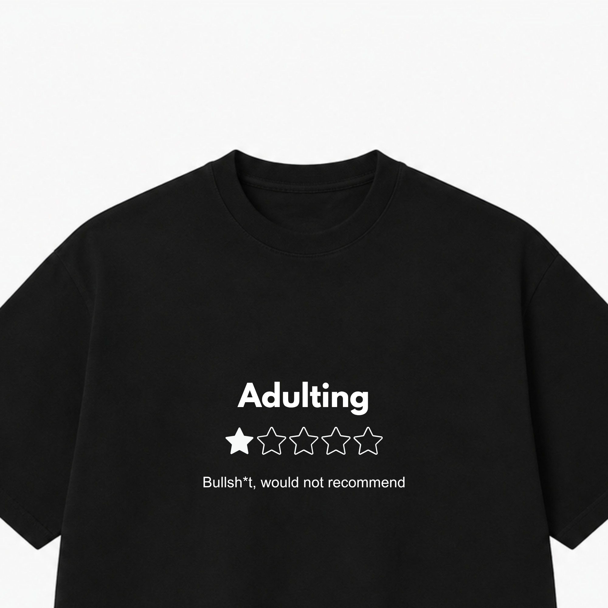 Adulting Oversized